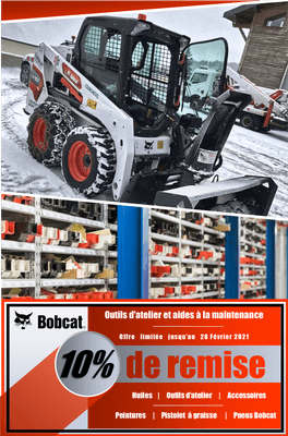 🤩PROMOTION BOBCAT POUR FETER LA NOUVELLE ANNEE😍