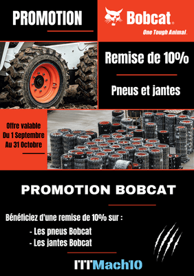 PROMOTION BOBCAT DE RENTRÉE