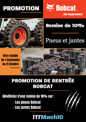 PROMOTION DE RENTRÉE BOBCAT