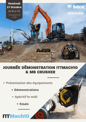 JOURNÉE DÉMO ITTMACH10 & MB CRUSHER À LYON