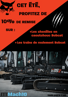 PROMOTION BOBCAT DE L'ÉTÉ