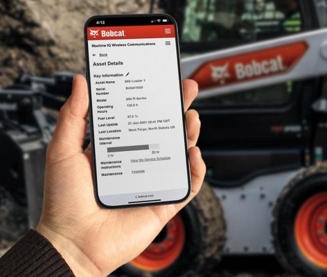 Contrôlez votre flotte avec Bobcat Machine IQ